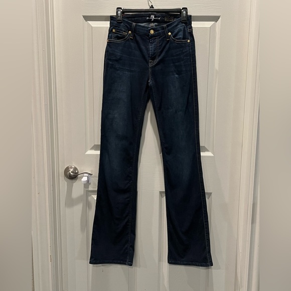 7 for all mankind, kimmie bootcut mid rise size 28 - Picture 1 of 9